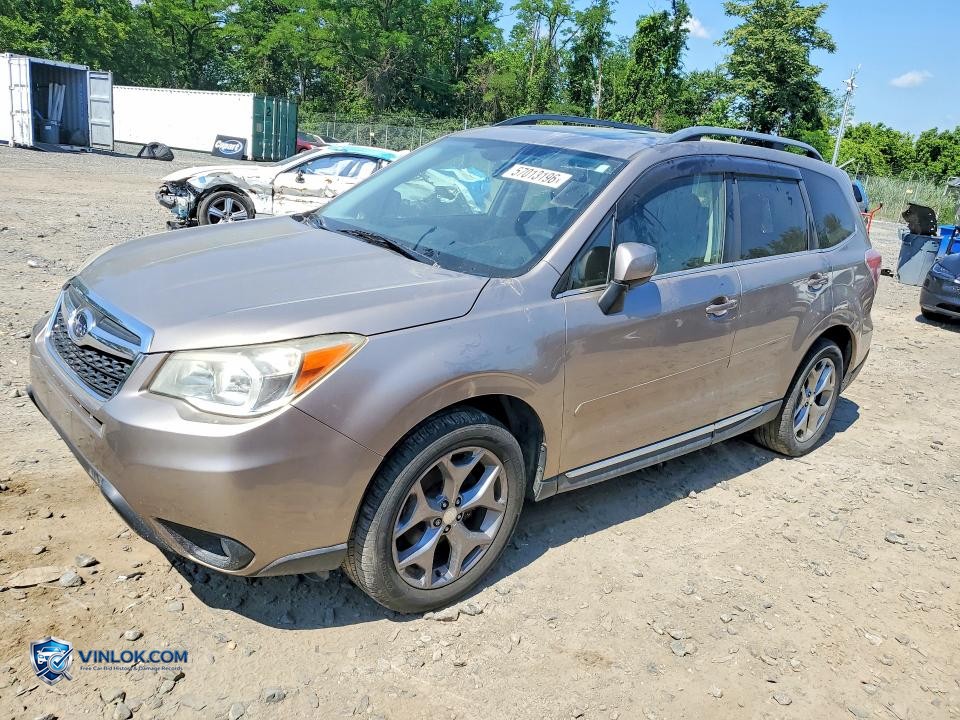 2015 SUBARU FORESTER 2.5I TOURING – Lot 57013196 auction photo