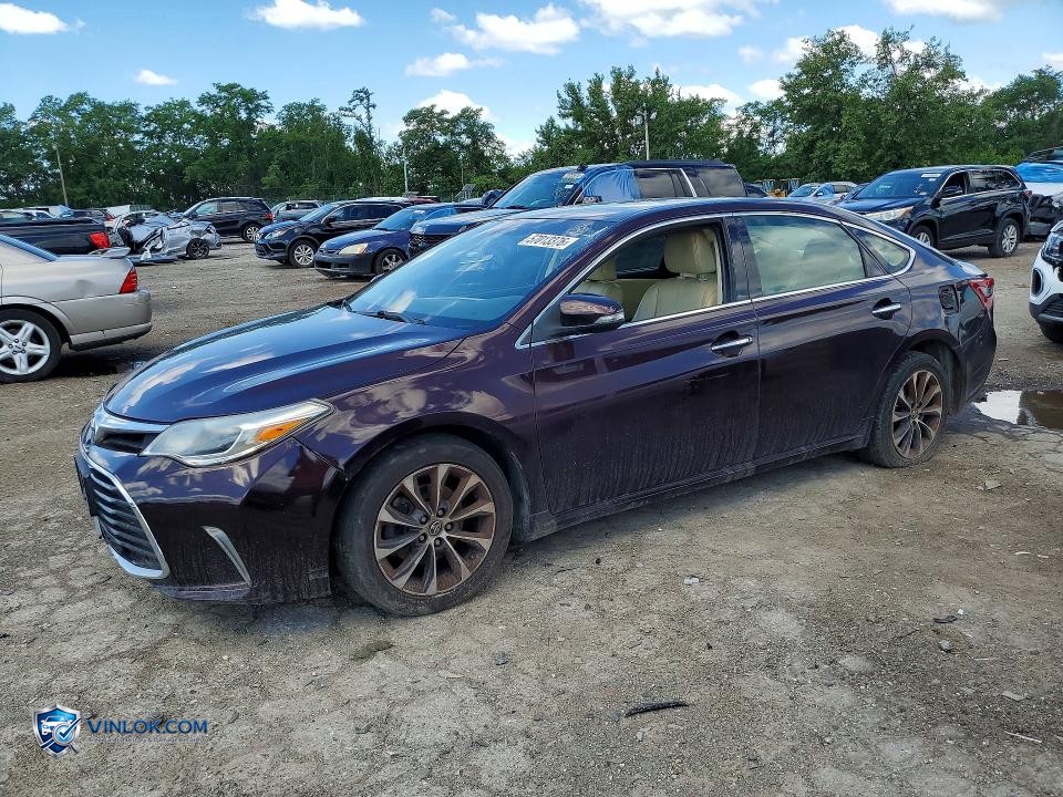 2016 TOYOTA AVALON XLE – Lot 57013376 auction photo