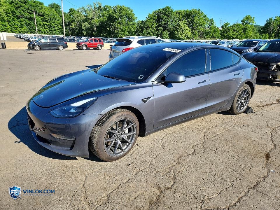 2022 TESLA MODEL 3 – Lot 57013496 auction photo
