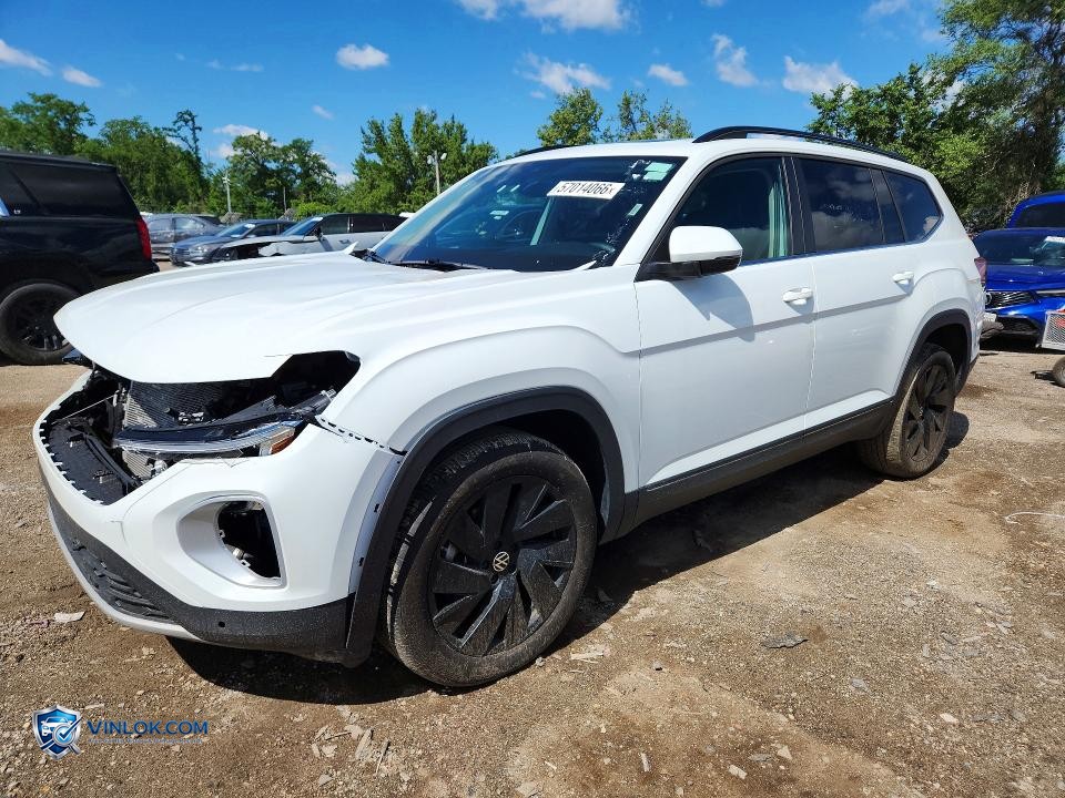 2025 VOLKSWAGEN ATLAS SE – Lot 57014066 auction photo