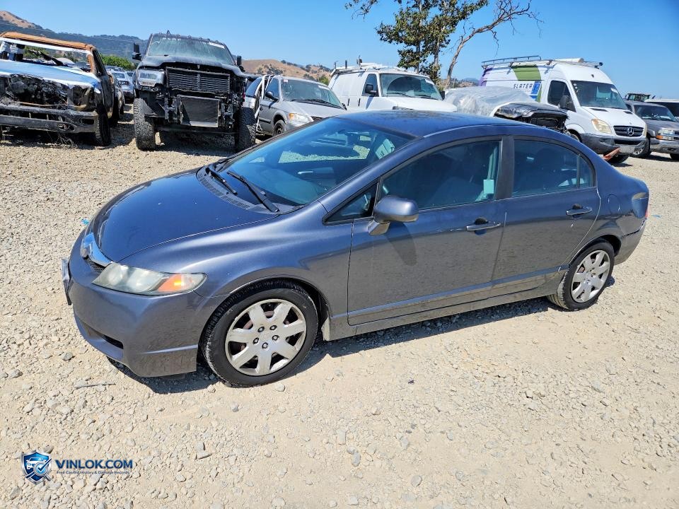 2011 HONDA CIVIC LX – Lot 57016376 auction photo