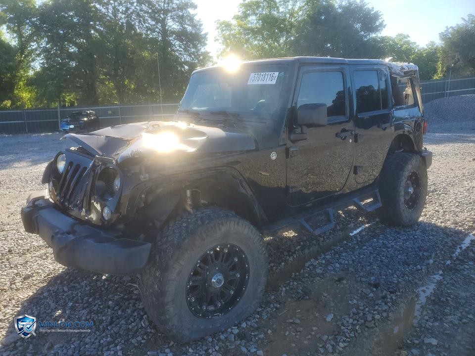 2014 JEEP WRANGLER UNLIMITED SAHARA – Lot 57018116 auction photo
