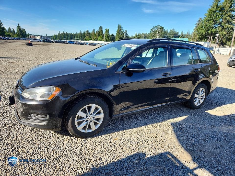 2017 VOLKSWAGEN GOLF SPORTWAGEN S – Lot 57018316 auction photo