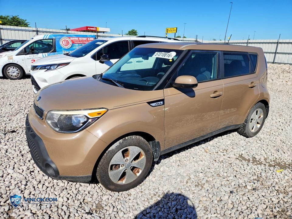 2016 KIA SOUL BASE – Lot 57018816 auction photo