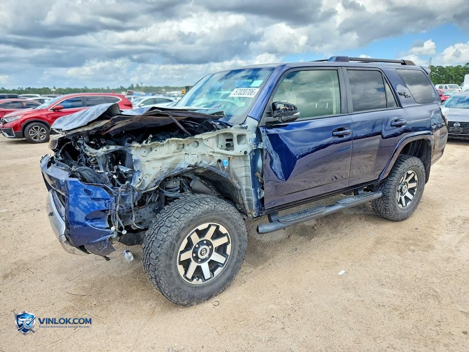 2019 TOYOTA 4RUNNER TRD OFF-ROAD PREMIUM – Lot 57020706 auction photo