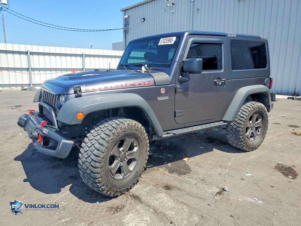 2017 JEEP WRANGLER RUBICON – Lot 57020986 auction photo
