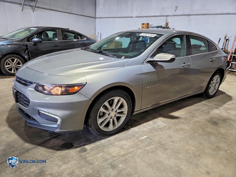 2017 CHEVROLET MALIBU LT – Lot 57021266 auction photo