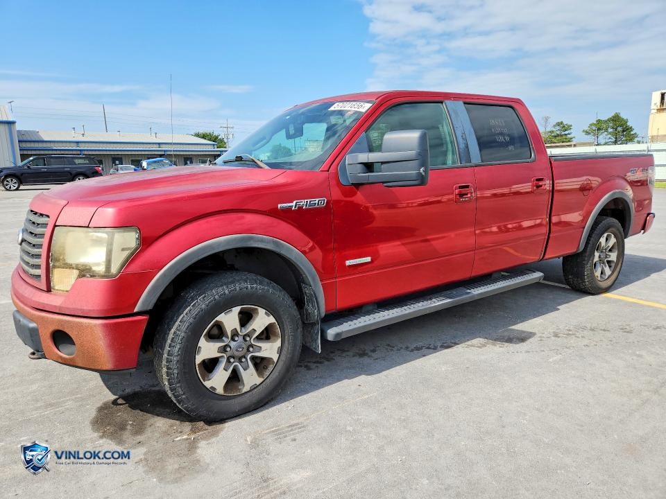 2011 FORD F150 SUPERCREW – Lot 57021856 auction photo