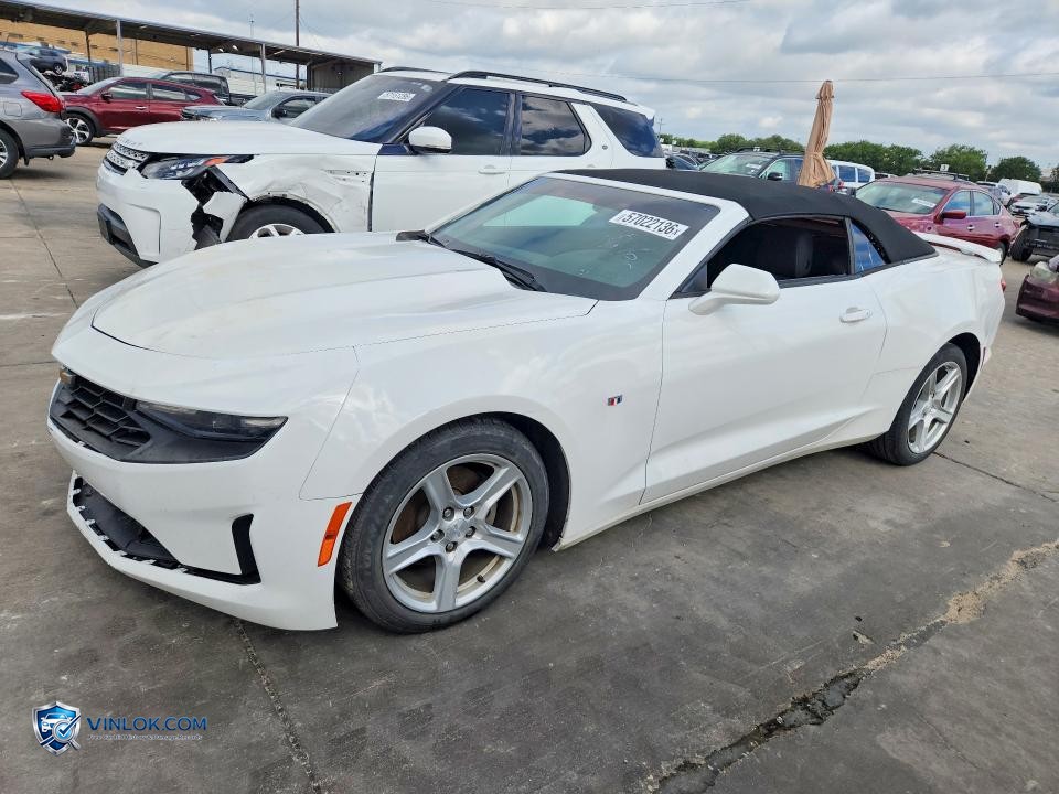 2020 CHEVROLET CAMARO LS – Lot 57022136 auction photo
