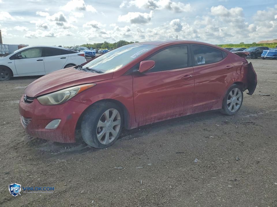 2013 HYUNDAI ELANTRA LIMITED – Lot 57022726 auction photo