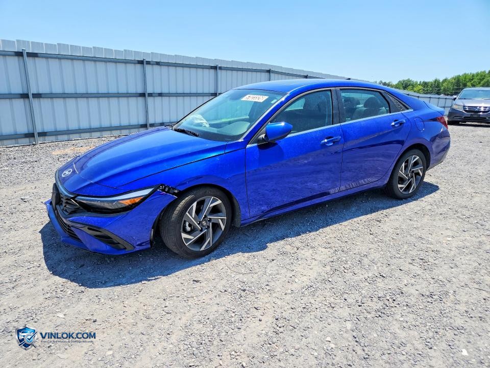2025 HYUNDAI ELANTRA SEL – Lot 57023326 auction photo