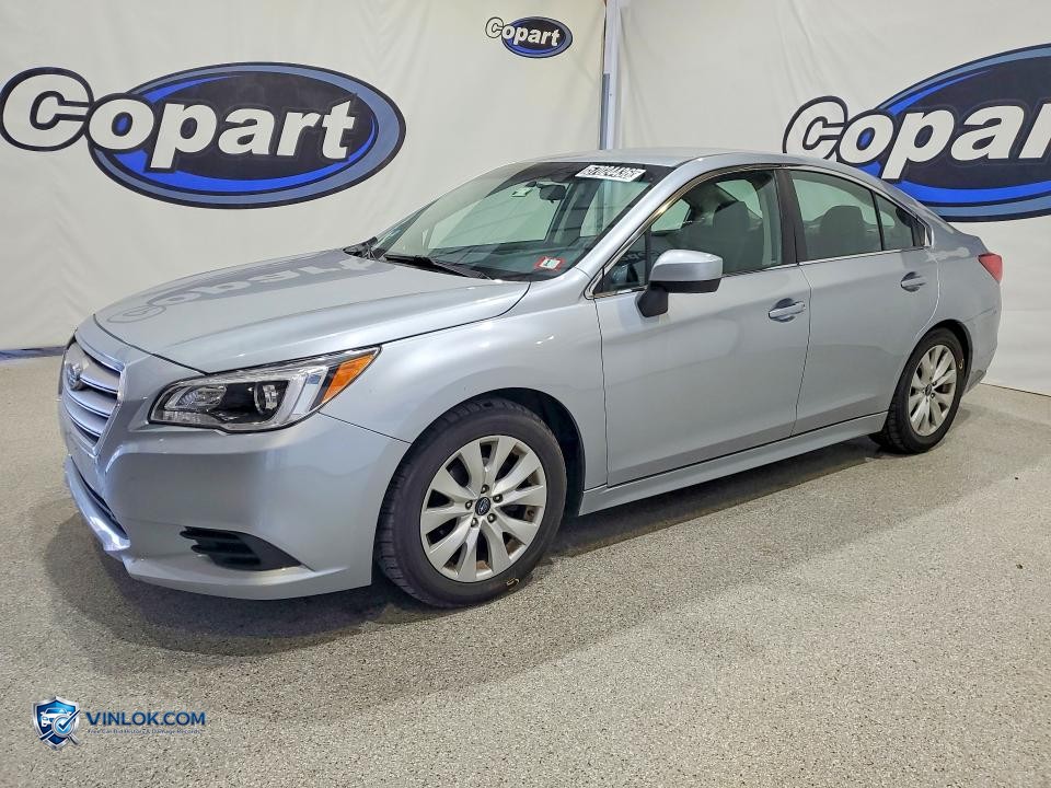 2015 SUBARU LEGACY 2.5I PREMIUM – Lot 57024436 auction photo