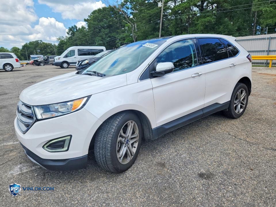 2017 FORD EDGE TITANIUM – Lot 57024506 auction photo