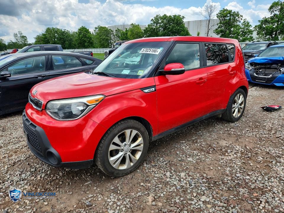 2014 KIA SOUL + – Lot 57025166 auction photo