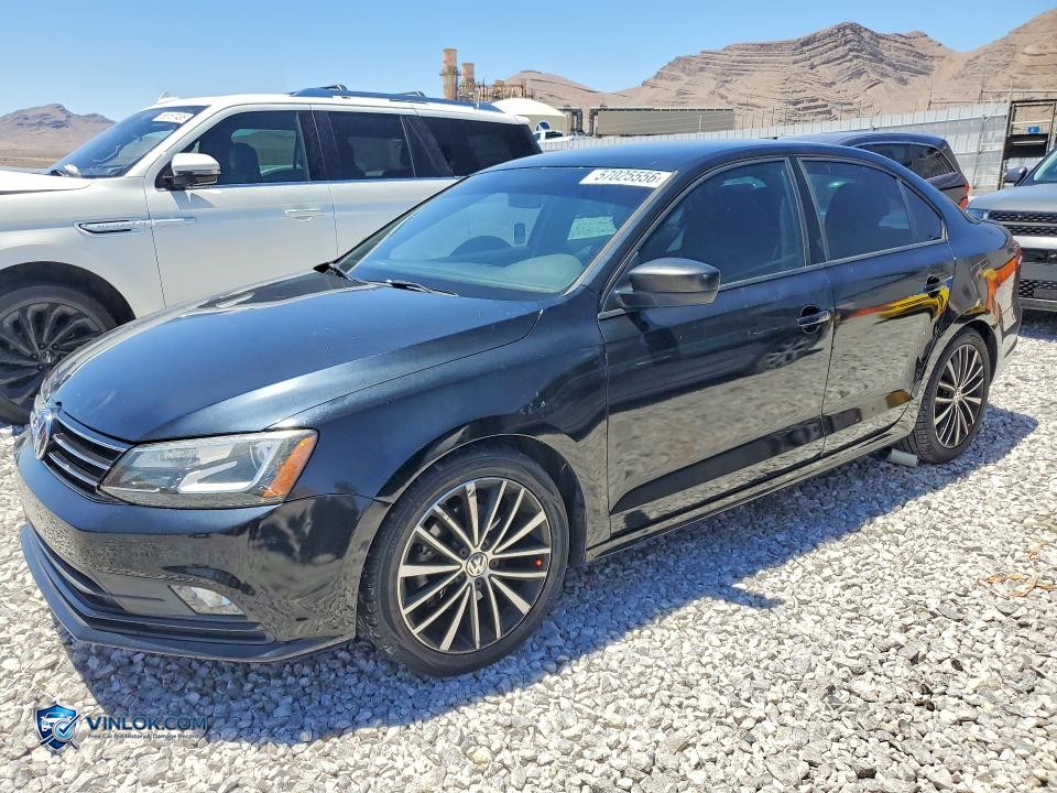 2016 VOLKSWAGEN JETTA SPORT – Lot 57025556 auction photo