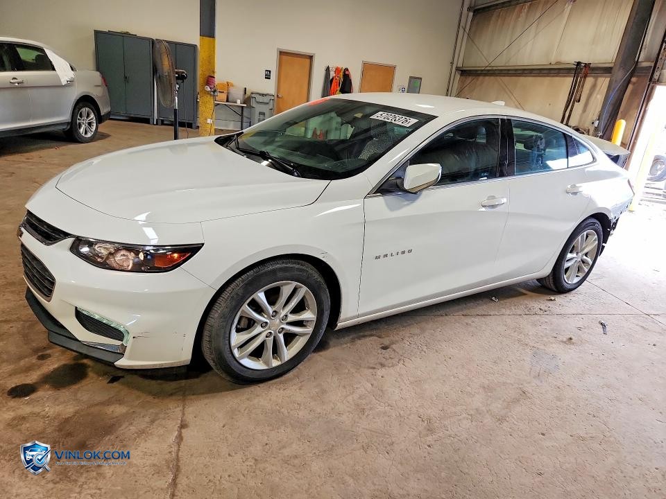 2016 CHEVROLET MALIBU LT – Lot 57026376 auction photo