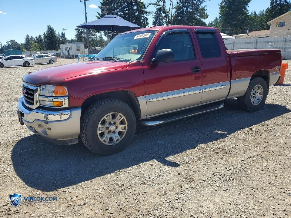 2005 GMC NEW SIERRA K1500 – Lot 57026396 auction photo