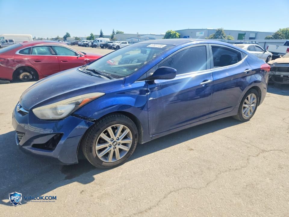 2015 HYUNDAI ELANTRA SE – Lot 57027726 auction photo