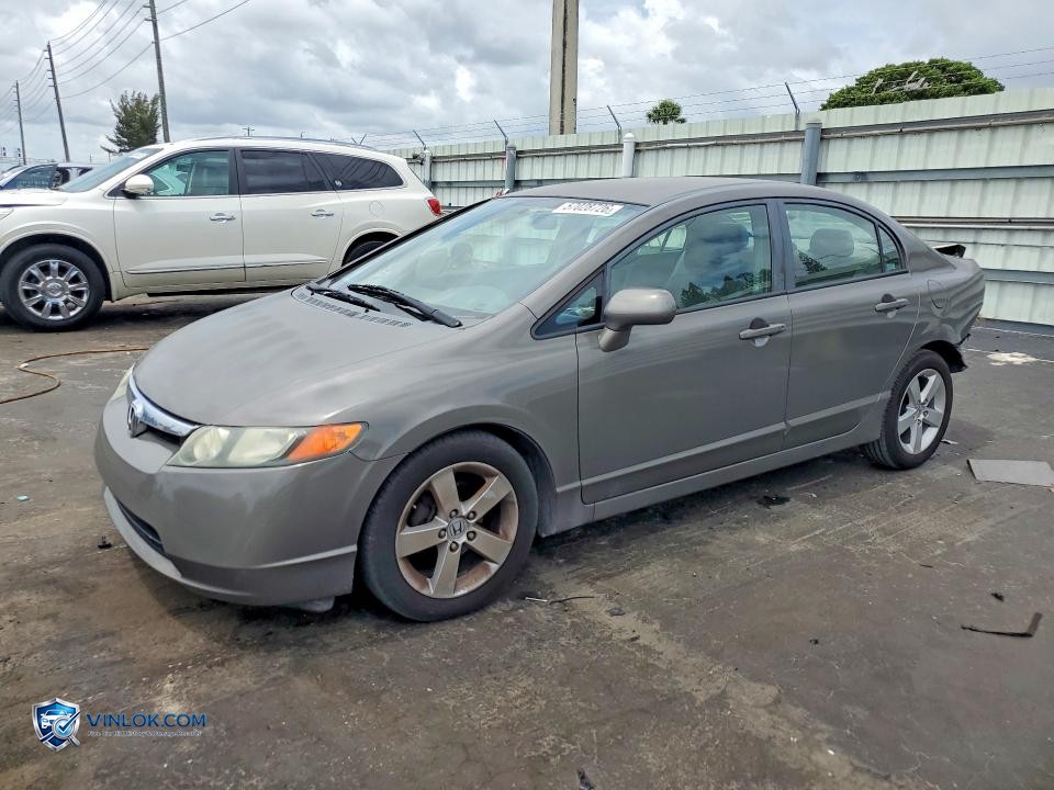 2008 HONDA CIVIC LX – Lot 57028726 auction photo