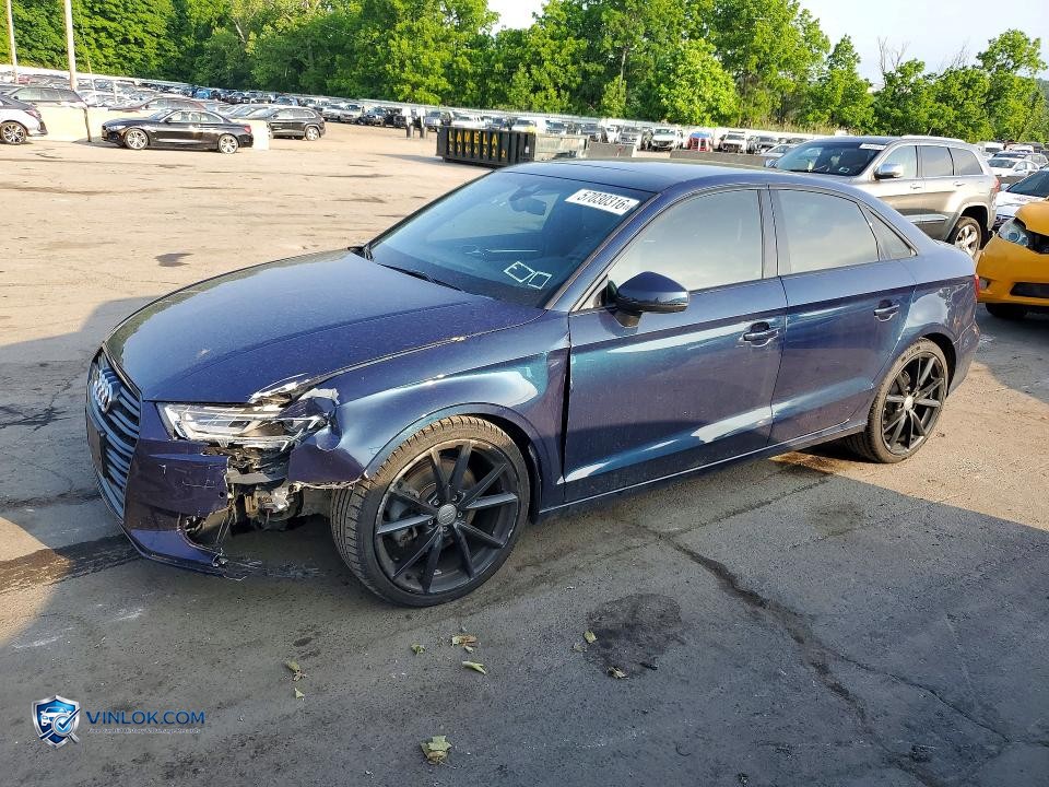 2020 AUDI A3 PREMIUM PLUS – Lot 57030316 auction photo