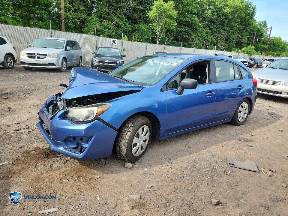 2016 SUBARU IMPREZA – Lot 57032296 auction photo