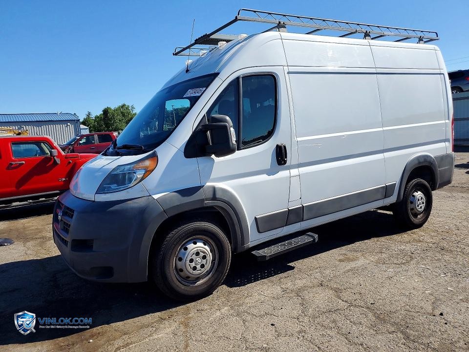 2016 RAM PROMASTER 1500 DELIVERY VAN – Lot 57034046 auction photo