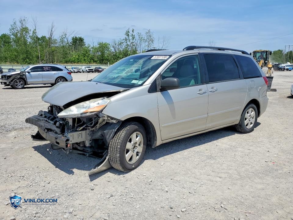 2009 TOYOTA SIENNA LE 7-PASSENGER – Lot 57037136 auction photo