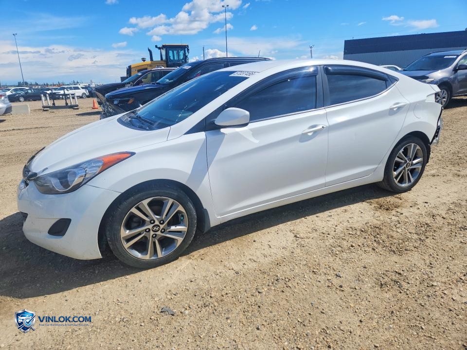 2013 HYUNDAI ELANTRA GLS – Lot 57037466 auction photo