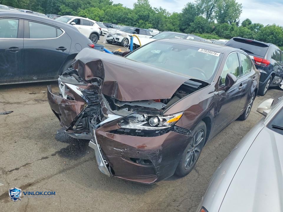 2016 LEXUS ES 300H – Lot 57039576 auction photo