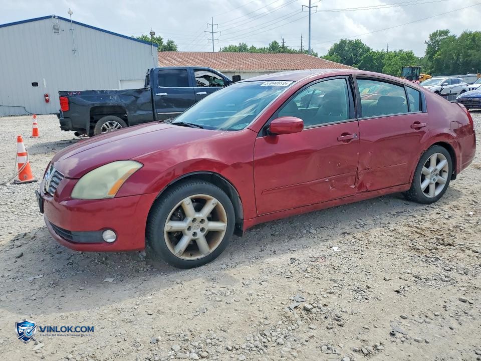2004 NISSAN MAXIMA – Lot 57040076 auction photo