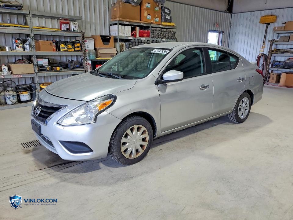 2017 NISSAN VERSA 1.6 SV – Lot 57043936 auction photo