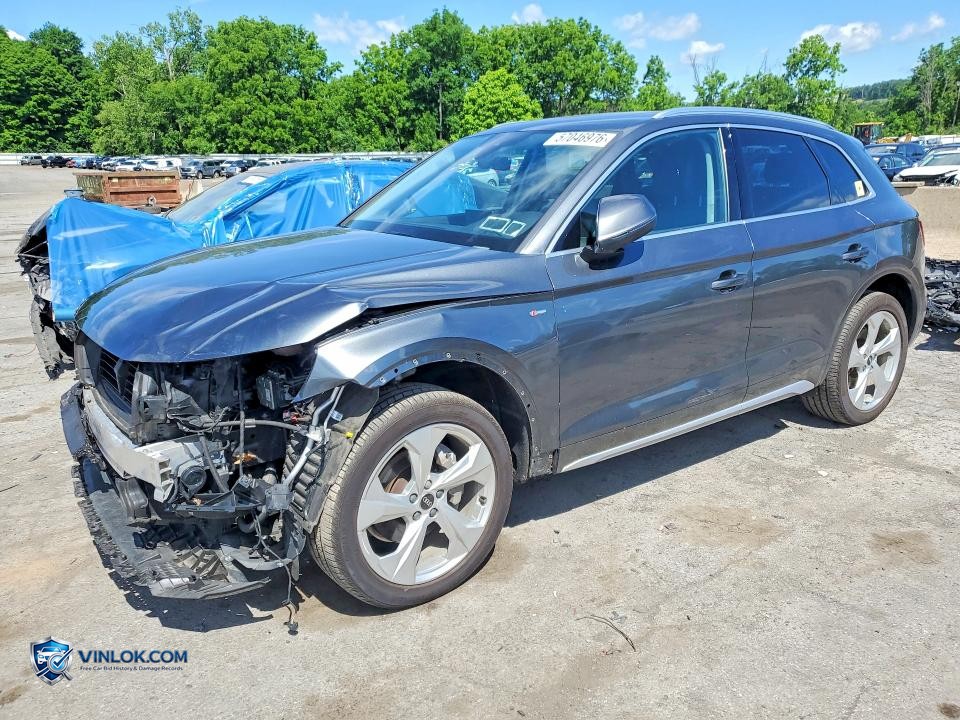 2022 AUDI Q5 PREMIUM PLUS 45 – Lot 57046976 auction photo