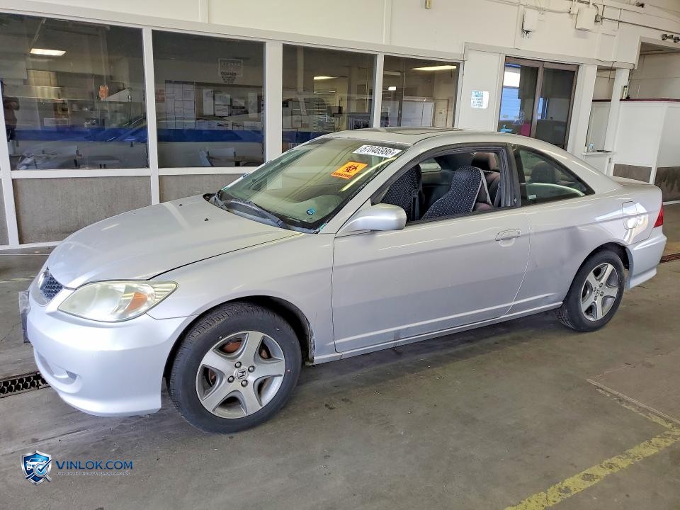 2004 HONDA CIVIC EX – Lot 57046986 auction photo