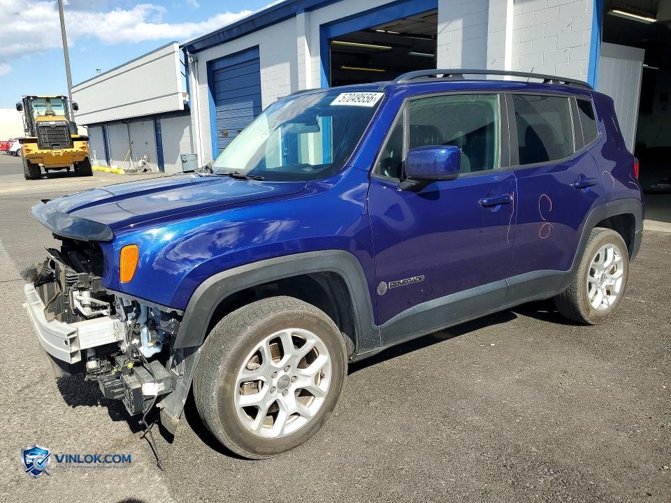 2017 JEEP RENEGADE LATITUDE – Lot 57049556 auction photo