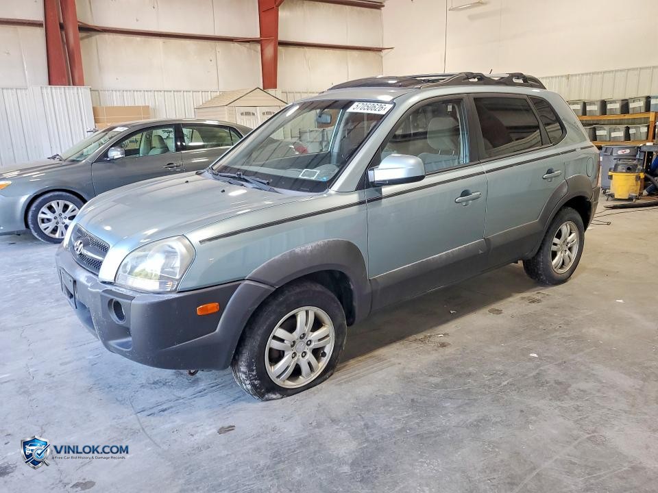 2008 HYUNDAI TUCSON SE – Lot 57050626 auction photo