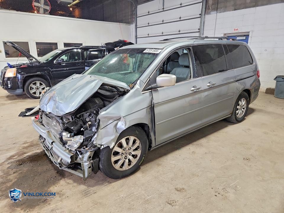 2009 HONDA ODYSSEY EXL – Lot 57051806 auction photo