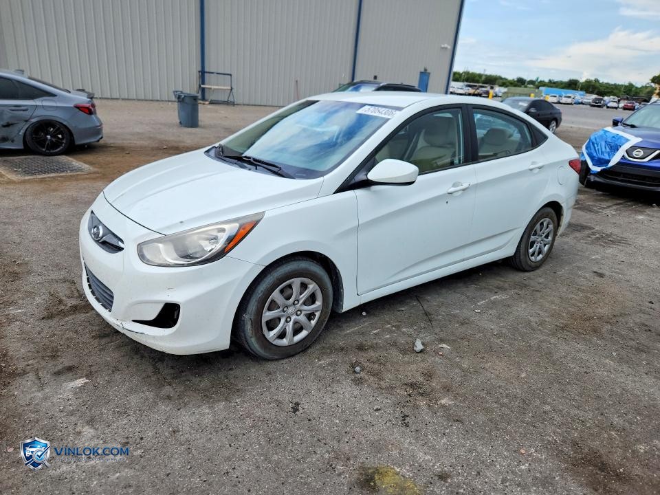 2014 HYUNDAI ACCENT GLS – Lot 57054306 auction photo