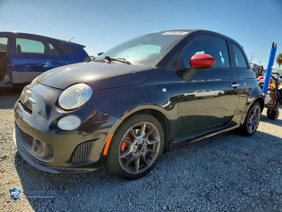 2012 FIAT 500 ABARTH – Lot 57054756 auction photo