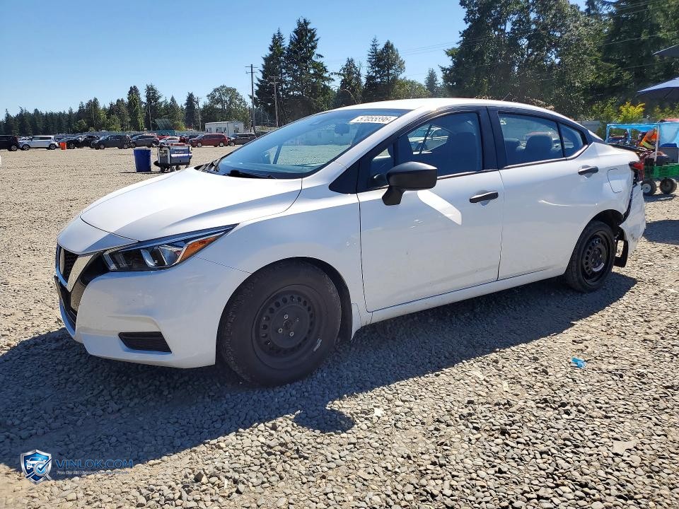 2021 NISSAN VERSA S – Lot 57055896 auction photo