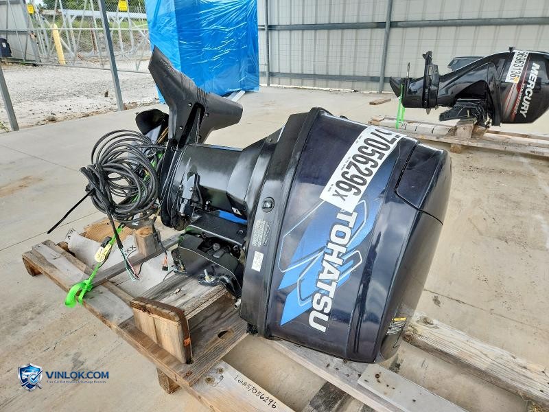 2007 TOHATSU BOAT MOTOR – Lot 57056296 auction photo