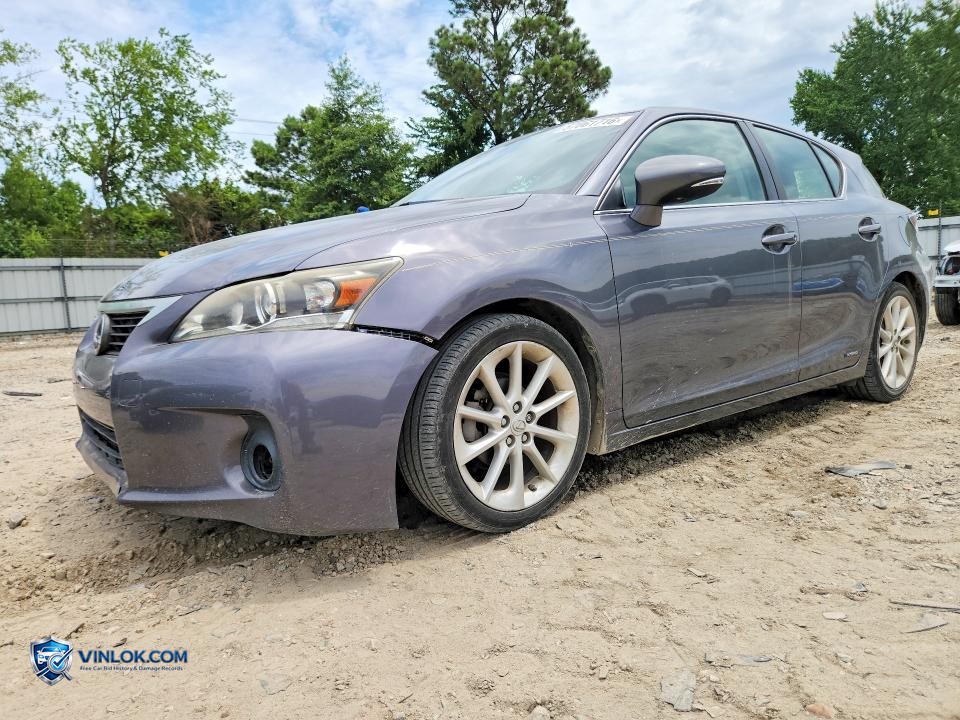 2012 LEXUS CT 200 – Lot 57061716 auction photo