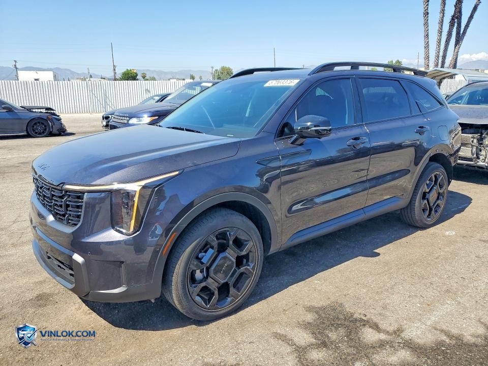 2025 KIA SORENTO X-LINE SX – Lot 57063376 auction photo