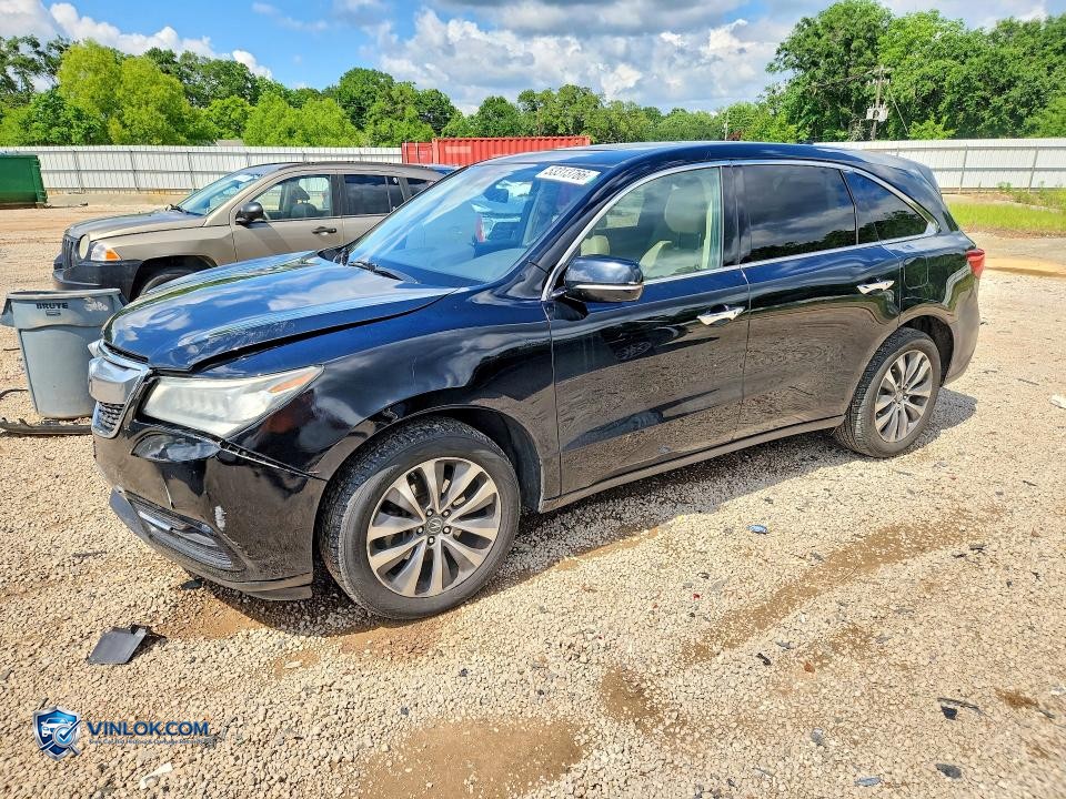 2016 ACURA MDX TECHNOLOGY – Lot 57064806 auction photo
