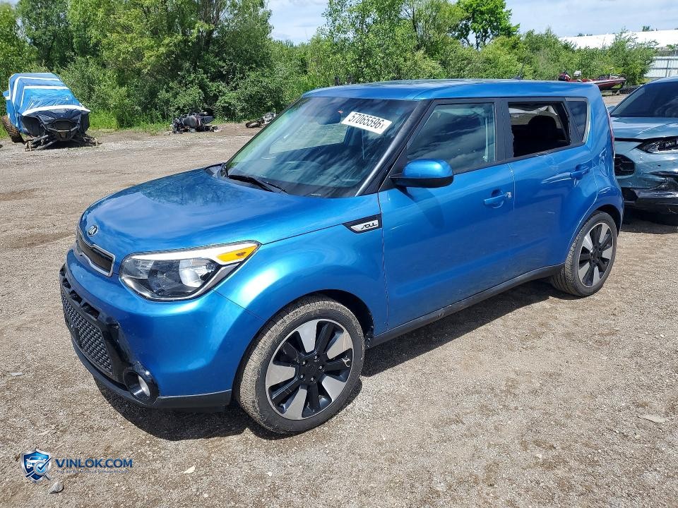2016 KIA SOUL + – Lot 57065596 auction photo