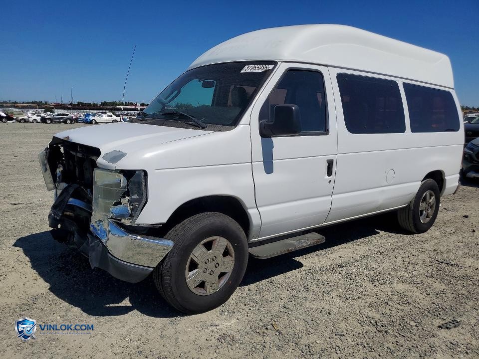 2012 FORD ECONOLINE E150 VAN – Lot 57065986 auction photo