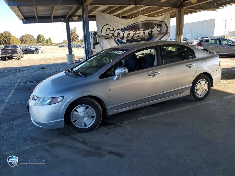 2008 HONDA CIVIC HYBRID – Lot 57066506 auction photo
