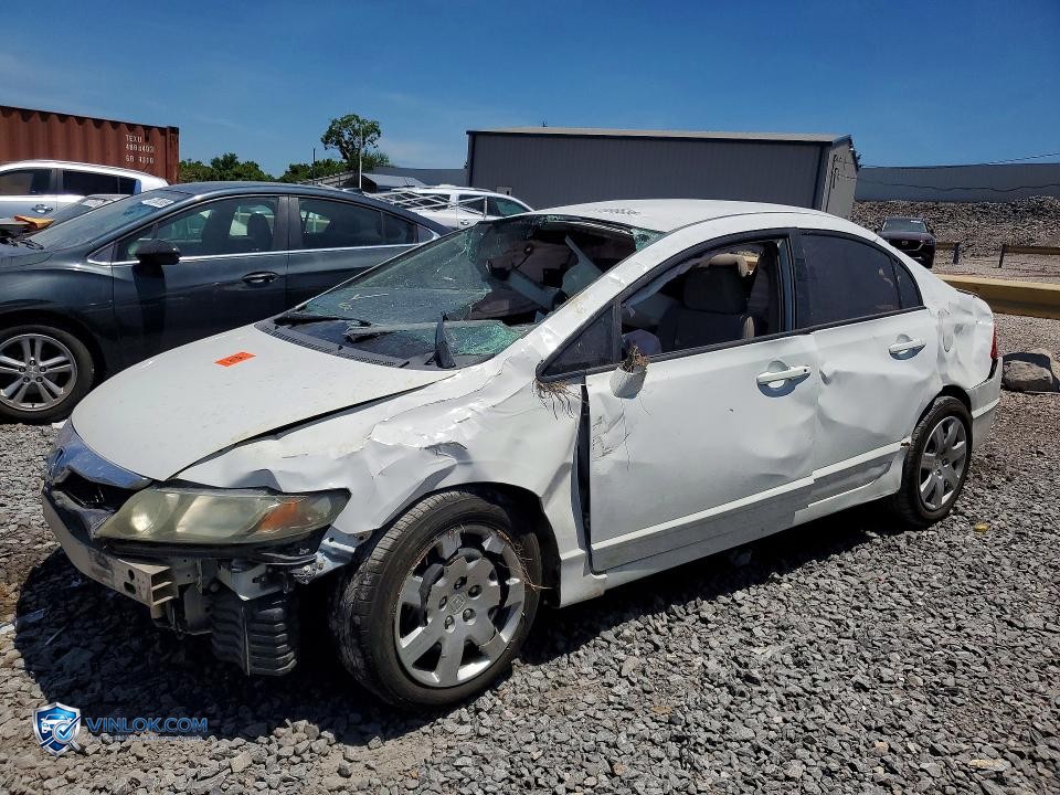 2009 HONDA CIVIC LX – Lot 57066636 auction photo