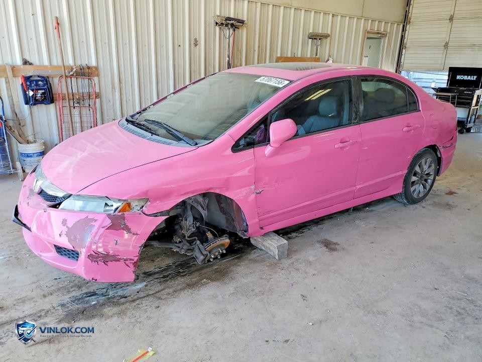 2010 HONDA CIVIC EXL – Lot 57067156 auction photo
