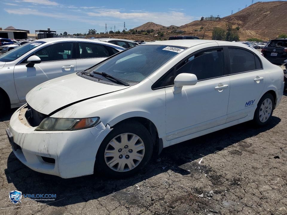 2010 HONDA CIVIC GX – Lot 57068896 auction photo