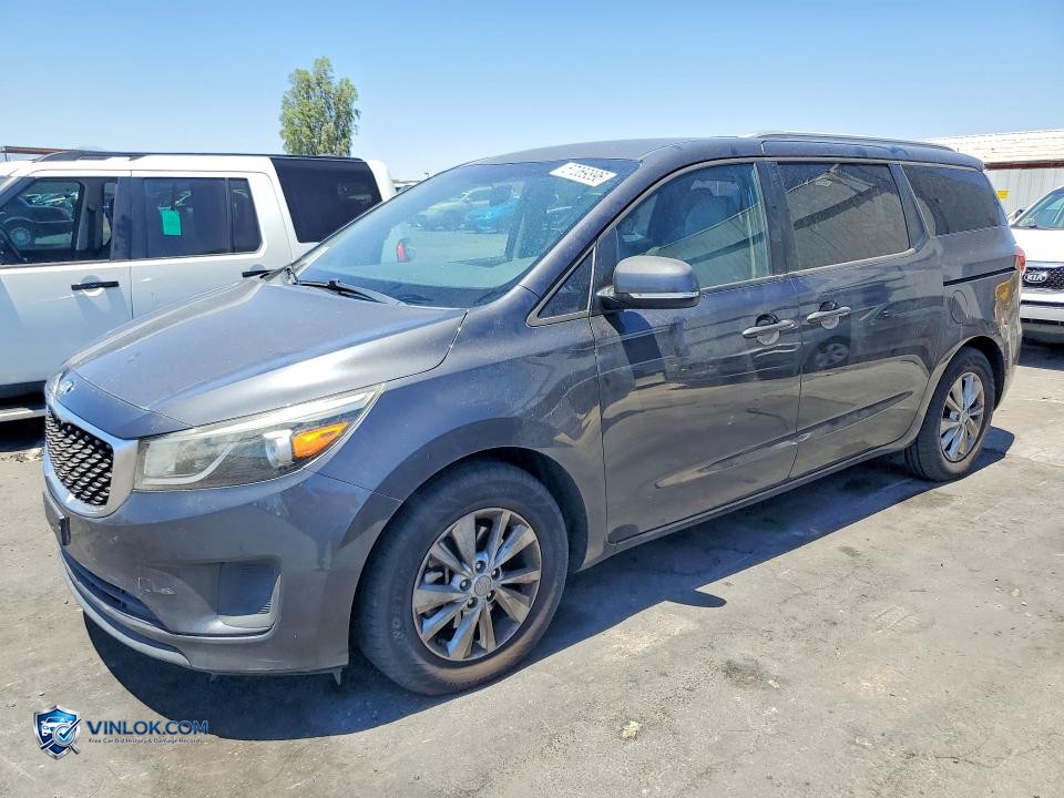 2016 KIA SEDONA LX – Lot 57069896 auction photo